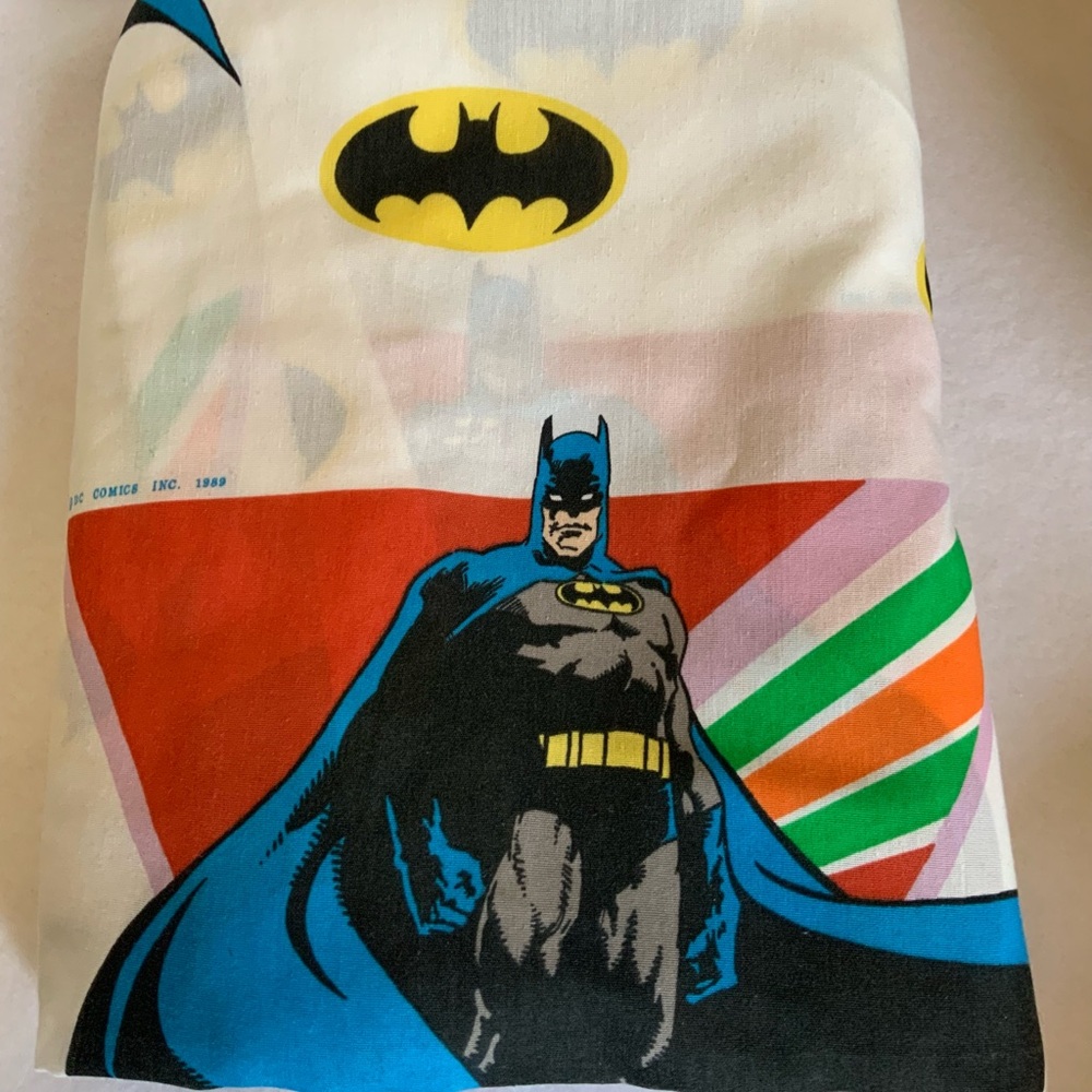 Vintage Graphic Batman Twin Flat